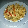 El cooksnap de Juan Manuel De Los Santos López cuando hizo Tallarines con pollo y verduras.