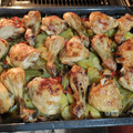 El cooksnap de Rafel Curto cuando hizo Muslos de pollo al horno.