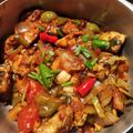 Nibedita Das's cooksnap of when they made চিলি চিকেন ।(chilli chiken recipe in bengali).