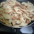 El cooksnap de Carla Gaibor cuando hizo Macarrones con atún.