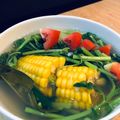 Cooksnap dari Riska Fadilla untuk resep Sayur Bayam Bening Jagung