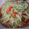 Cooksnap dari Gabrielle Rindu untuk resep Tumis Labu Siam Simple + Buncis
