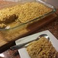 El cooksnap de Julia Viera Lemos cuando hizo Crumble de manzana.