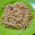 Cooksnap dari 'Izzatil 'Adawiyah untuk resep Garlic Spaggetti