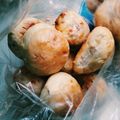 El cooksnap de Silvana Gentili cuando hizo Pancitos saborizados con salame y queso.