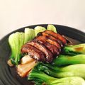 Cooksnap của Châu Dư khi họ làm theo món Rau cải sốt nấm đông cô dầu hào