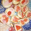 El cooksnap de Sere Banducci cuando hizo Bruschetta.