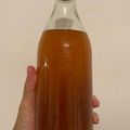 Takoyakinori's cooksnap of when they made Kombucha from the garage lab.
