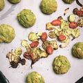 Deborah Dojcsák Zaidi Cooksnap-ja, amikor elkészítette a(z) Brokkolis csirkefasírt receptet.