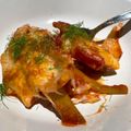 Lisa's cooksnap of when they made Überbackener Fenchel in Tomatensauce.