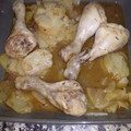 El cooksnap de SaraRoman cuando hizo Pollo al horno light.