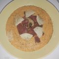 El cooksnap de Ari Rodriguez cuando hizo Crema de Calabaza con Bacon y Setas.