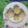 Rekha Vora's cooksnap of when they made મોતિયા લાડુ.