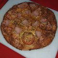 El cooksnap de Aron Ayala cuando hizo Pizza casera.