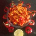 Kusum Parmar's cooksnap of when they made રાયતા લાલ મરચા(Raita lal marcha recipe in Gujarati).