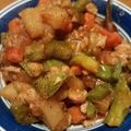 Lindsey's cooksnap of when they made Ground Pork with Vegestables.
