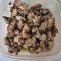 El cooksnap de Carlos Polo cuando hizo Mollejas de cordero.