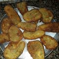 El cooksnap de claverocarlos cuando hizo Milanesa de Berenjenas Fritas :simples con queso y Torrejitas!!.