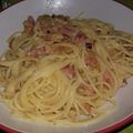 El cooksnap de "Cocina con Celi" cuando hizo Espaguetis Carbonara Receta Tradicional.
