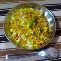 Falguni Shah's cooksnap of when they made મકાઈ પૌઆ નો ચેવડો (Makai Pauva Chevdo Recipe In Gujarati).