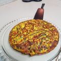 El cooksnap de gustavo2 cuando hizo Tortilla de verduras.