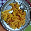 Vardhi rana का कुकस्नैप जब उन्होंने मसाला पास्ता (Masala Pasta recipe in hindi) बनाया था।