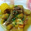 El cooksnap de Claudia T. de Córdoba cuando hizo Carbonada Criolla.