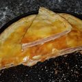 El cooksnap de Andrea Alvez cuando hizo Torta de fiambre con masa rápida de hojaldre.