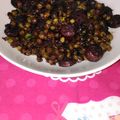 El cooksnap de Vanesa Gonzalez Martinez cuando hizo Salchichas frescas al vino tinto con guisantes.