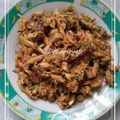 Cooksnap dari Dapur Isyan untuk resep Ikan Cakalang Suwir