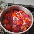 El cooksnap de Graciela Vlek cuando hizo Mermelada light de ciruelas rojas.