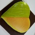 Cooksnap dari Yaya Chaniago untuk resep Ogura Pandan a.k.a Bolu Jepang Pandan