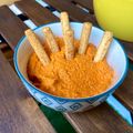 El cooksnap de Alejandro López cuando hizo Muhammara.
