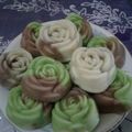 Cooksnap dari Nur Aswat untuk resep Bolu kukus mawar simple
