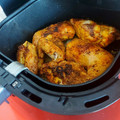El cooksnap de Ana Escribano cuando hizo Pollo asado entero con su salsa en freidora de aire (AirFryer).