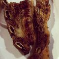 El cooksnap de Vir cuando hizo Asado a la parrilla de tira banderita con fritas.