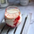 Cooksnap Salina Jalaludin semasa beliau membuat Korean Strawberry Milk🇰🇷.