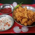 ushma prakash mevada's cooksnap of when they made ઓનિયન રાઇસ પકોડા (Onion Rice Pakoda Recipe In Gujarati).
