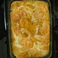 Nicole McGuire's cooksnap of when they made Nikki's peach cobbler.