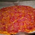 El cooksnap de mperera cuando hizo Pizza margarita de masa fina.
