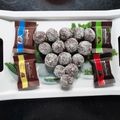megha vasani 's cooksnap of when they made ચોકલેટ બોલ (Chocolate Balls Recipe In Gujarati).