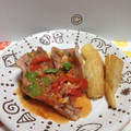 El cooksnap de yenit julia tajiri cuando hizo Pescado a la chorrillana con langostinos.
