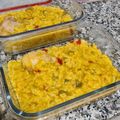 El cooksnap de Jordi cuando hizo Arroz caldoso con pollo.