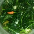 Cooksnap dari Dapoer Windha untuk resep #165. Sayur bening bayam