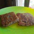 El cooksnap de Floor Toledo cuando hizo Medallones de lentejas (hamburguesas).