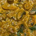 Szucs Zsigmond Cooksnap-ja, amikor elkészítette a(z) Tejfölös gombapaprikás🧅🧄🍄🌶 nokedlivel receptet.
