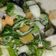 Cooksnap Alia Ali semasa beliau membuat Salad Kacang Kuda.