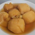 El cooksnap de Albert Palacios cuando hizo Manzanas y peras hervidas en almíbar dietético.