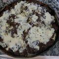 El cooksnap de Adriana Elizabeth Rossa cuando hizo Hamburguesa tipo pizza (con queso y tomate).