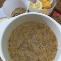 Cooksnap dari Deisi Christianti untuk resep MPASI 10m+ Oats Delight with Egg Yolk